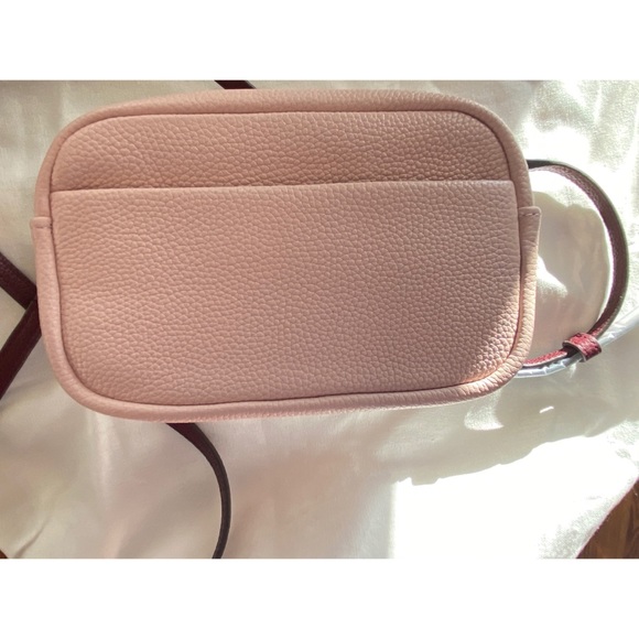 Tory Burch Perry Bombe Leather Crossbody Bag NWT - Picture 4 of 7